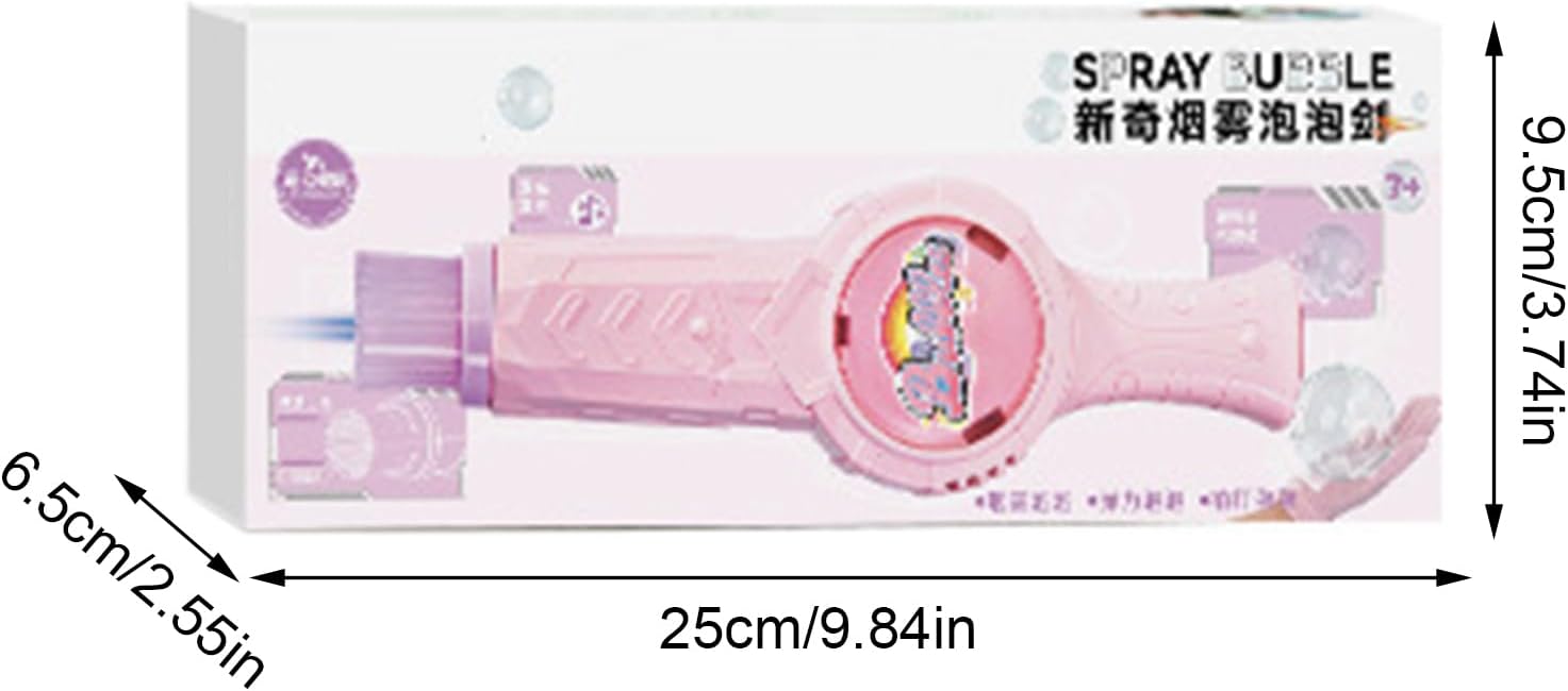 Bubble Maker, Automatic Bubble Blower Outdoor Toys, Portable Interactive Toys, Indoor Outdoor Party Supplies for Birthday Wedding Christmas