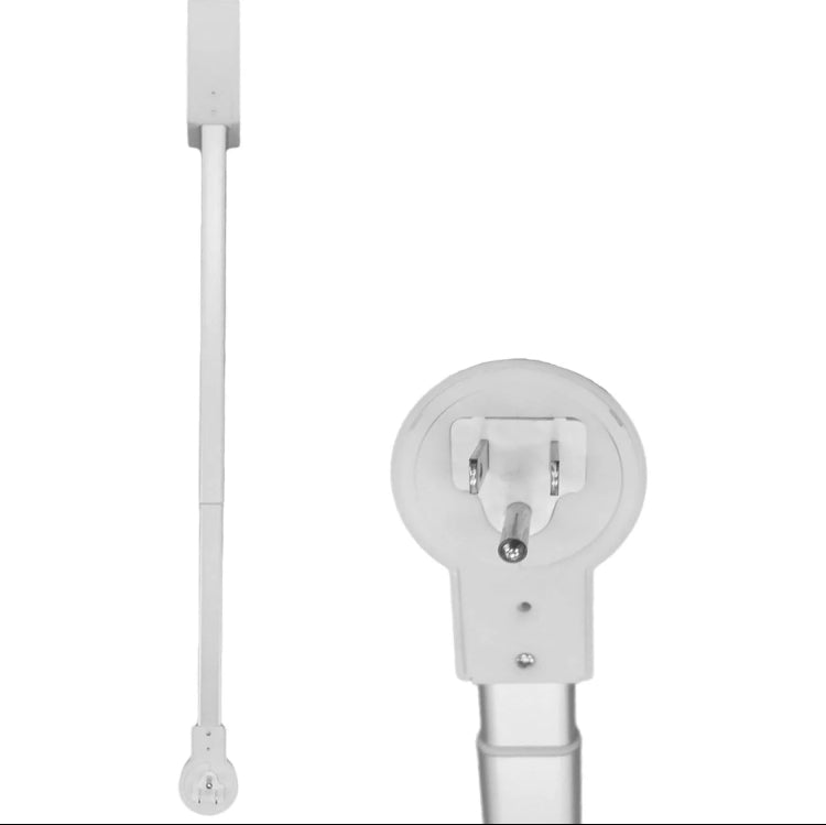 Electrical Outlet Extender Stick - Power Socket Expander,Extendable Outlet for Hard to Reach Places,Features USB-A,USB-C,2 AC Outlets,Rotates 180°,Use Behind Couches,Nightstands,Desks,More