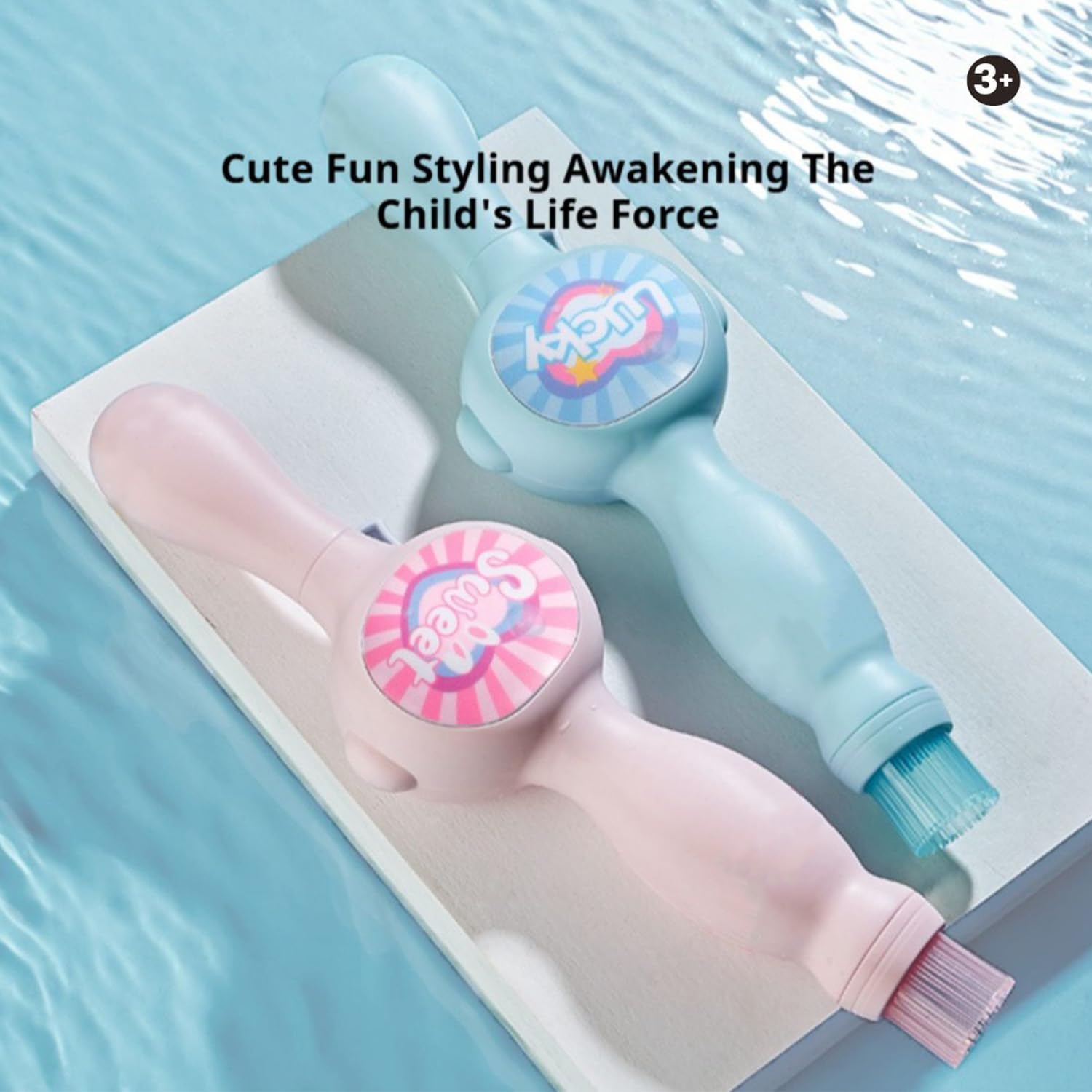 Elastic Bubble Fog Wand,Fog Bubble Machine,Bubble Machine,Fun Science Experiments, Kids Toys, Parent-Child Interaction (Blue)
