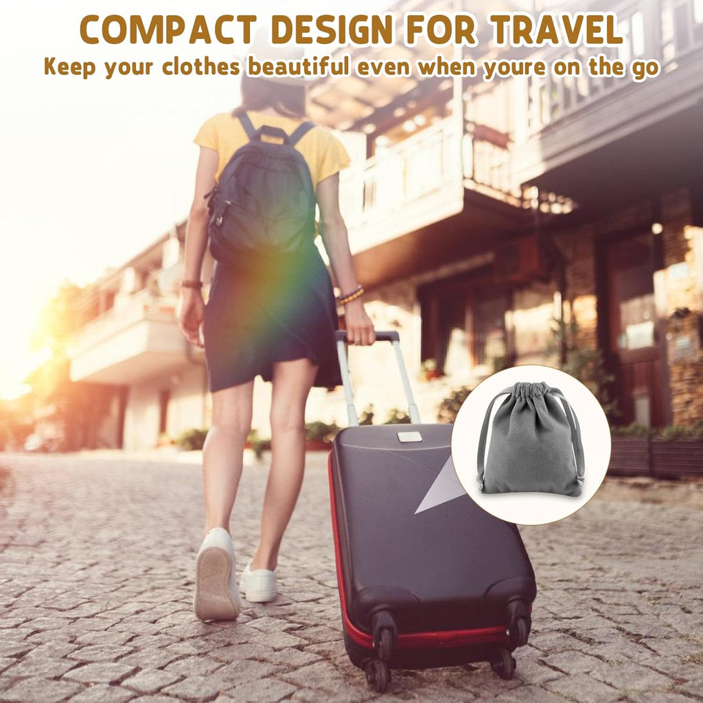 Travel Steamer Iron for Clothes Portable: Mini Ironing Machine for Clothing - Portable Steamers for Clothes - Handheld Steam Iron with Dry and Wet