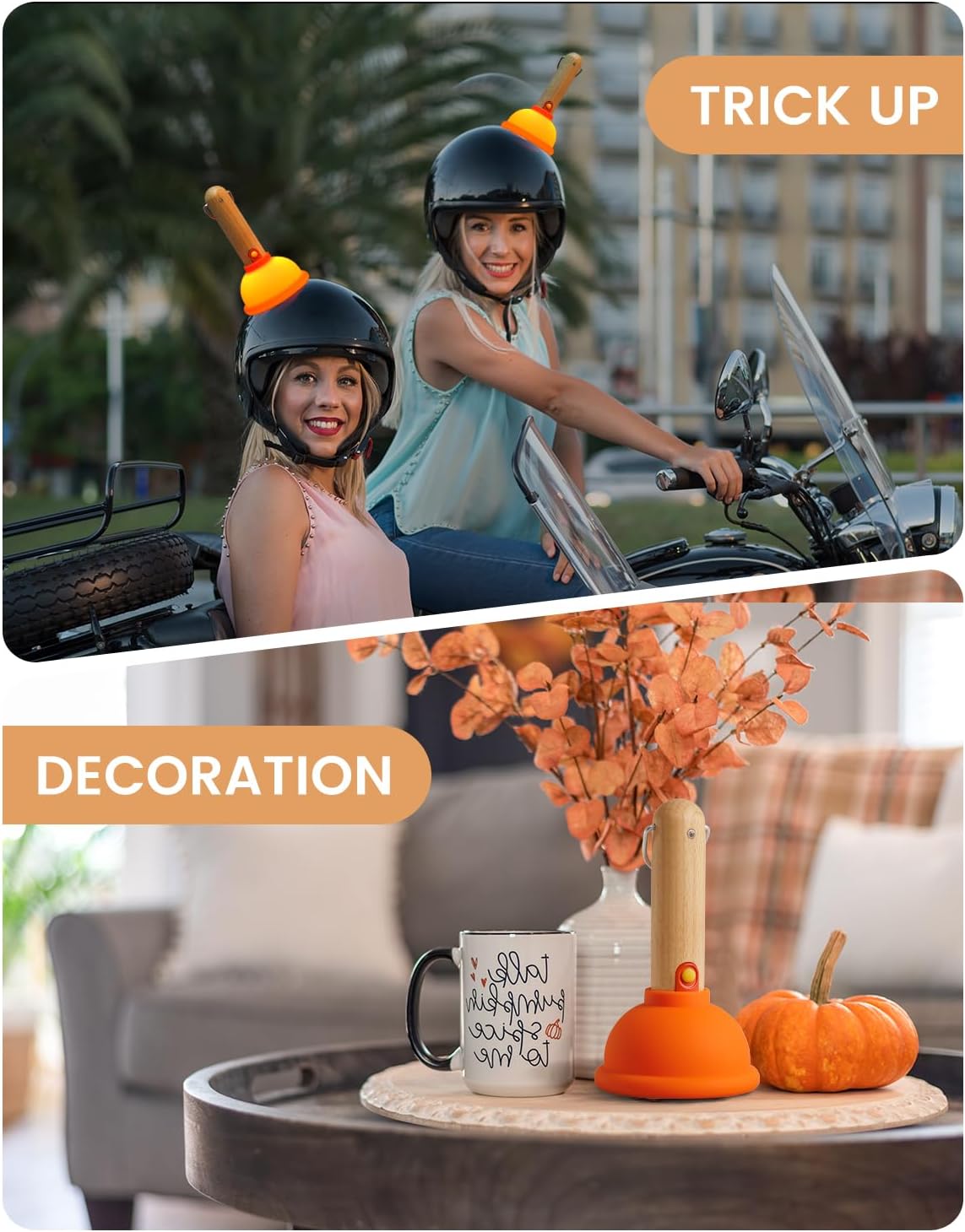 Amaredom Plunger Night Light,Cute Plunger Lamp,Wooden Silicone Fun Night Light,Rechargeable LED Fun Flashlight,Belt 30 Minute timer and one-button control,Bedroom,Washroom,Living Room